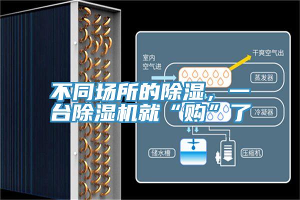 不同場所的除濕，一臺除濕機就“購”了
