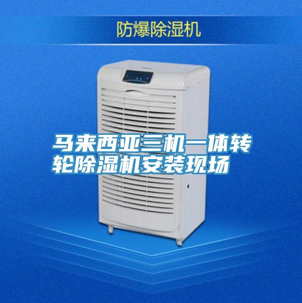 馬來西亞三機一體轉輪除濕機安裝現(xiàn)場