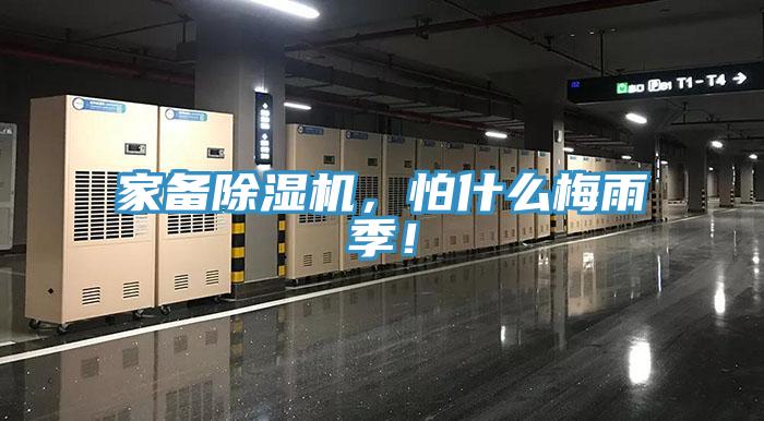 家備除濕機，怕什么梅雨季！
