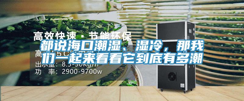 都說(shuō)海口潮濕、濕冷，那我們一起來(lái)看看它到底有多潮