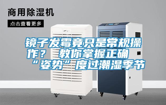 鏡子發(fā)霉竟只是常規(guī)操作? 教你掌握正確“姿勢”度過潮濕季節(jié)