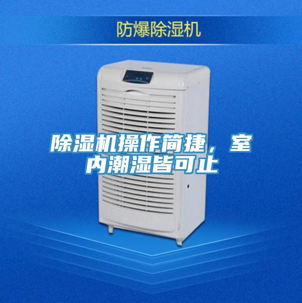 除濕機操作簡捷,室內(nèi)潮濕皆可止