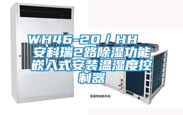 WH46-20/HH 安科瑞2路除濕功能嵌入式安裝溫濕度控制器