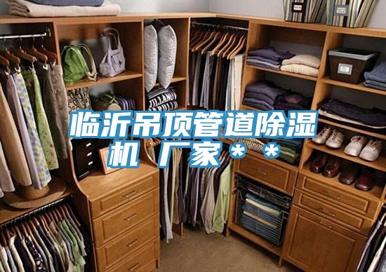 臨沂吊頂管道除濕機 廠家**