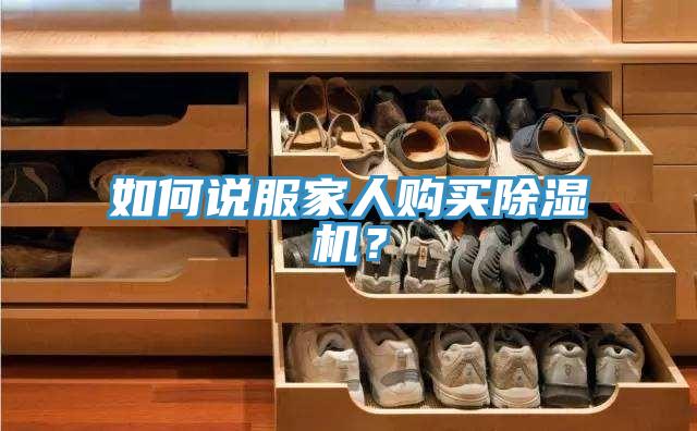 如何說服家人購買除濕機？