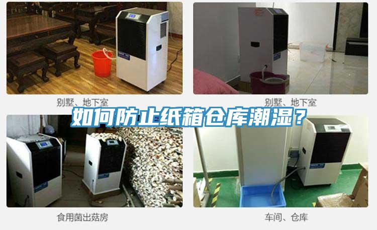 如何防止紙箱倉庫潮濕？