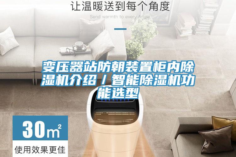 變壓器站防朝裝置柜內除濕機介紹/智能除濕機功能選型