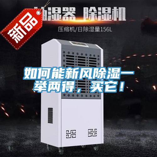 如何能新風(fēng)除濕一舉兩得，買它！