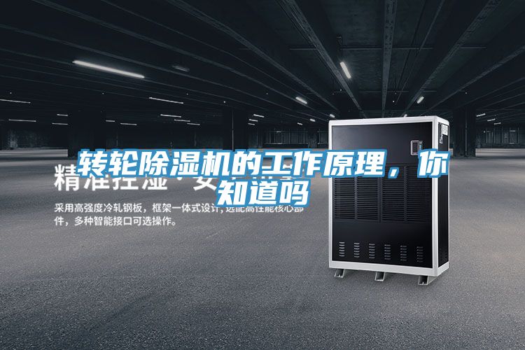 轉輪除濕機的工作原理,你知道嗎